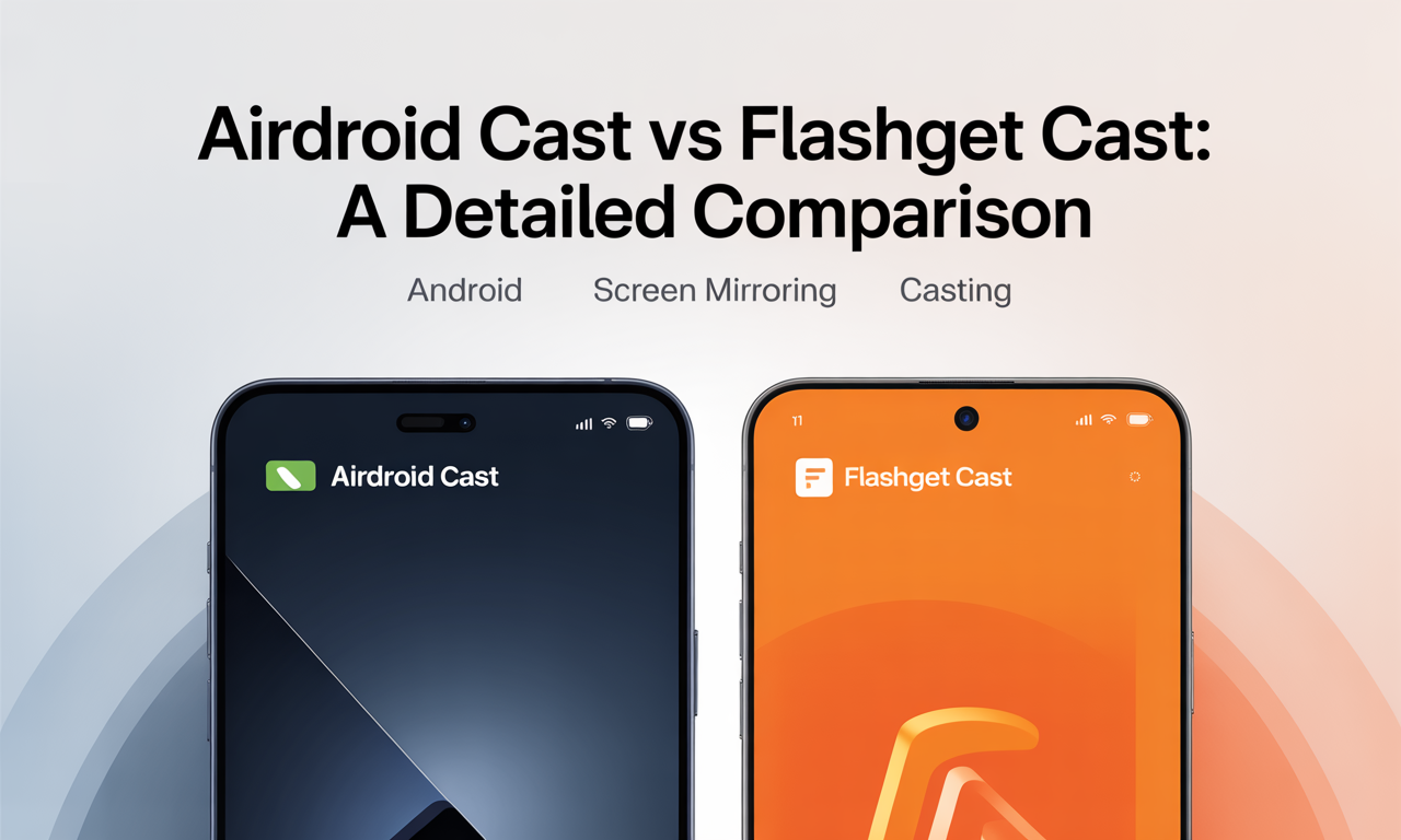Featured image for: AirDroid Cast vs FlashGet Cast: A Detailed Comparison for Android Users