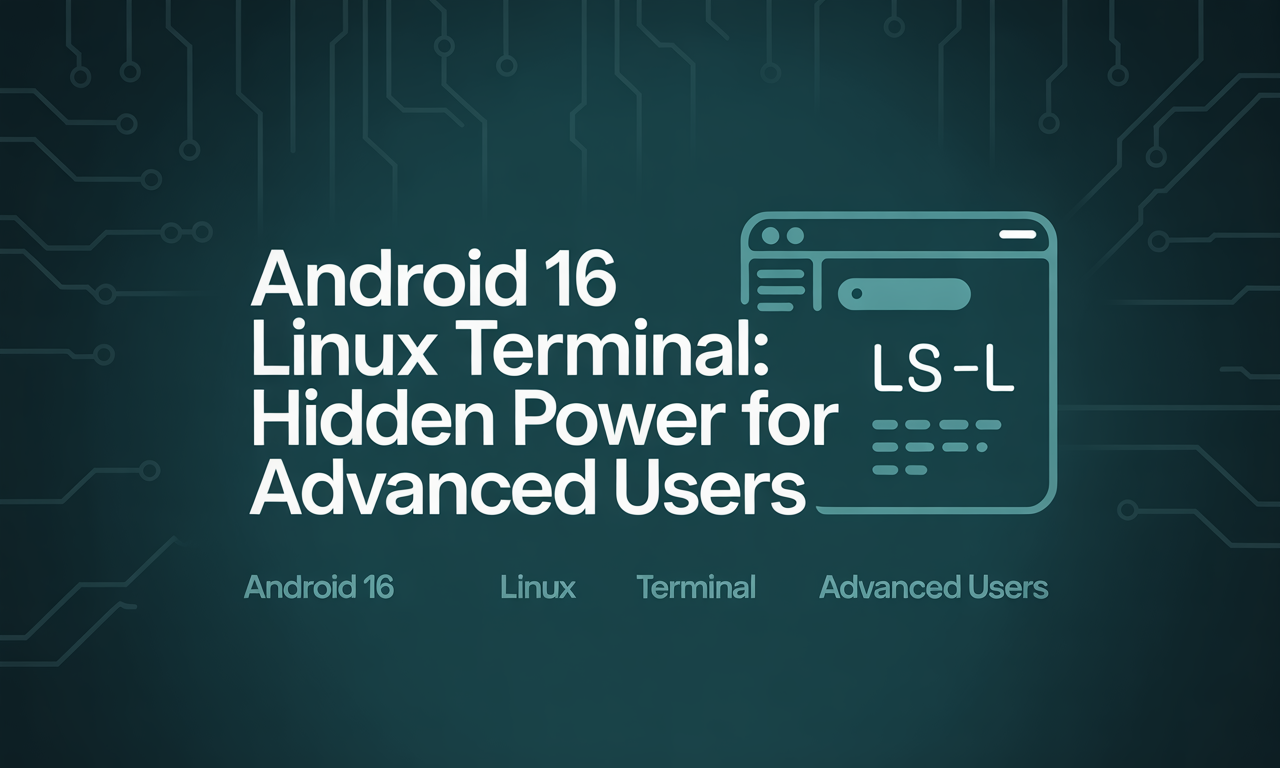 Featured image for: Android 16 Linux Terminal: Hidden Power for Advanced Users