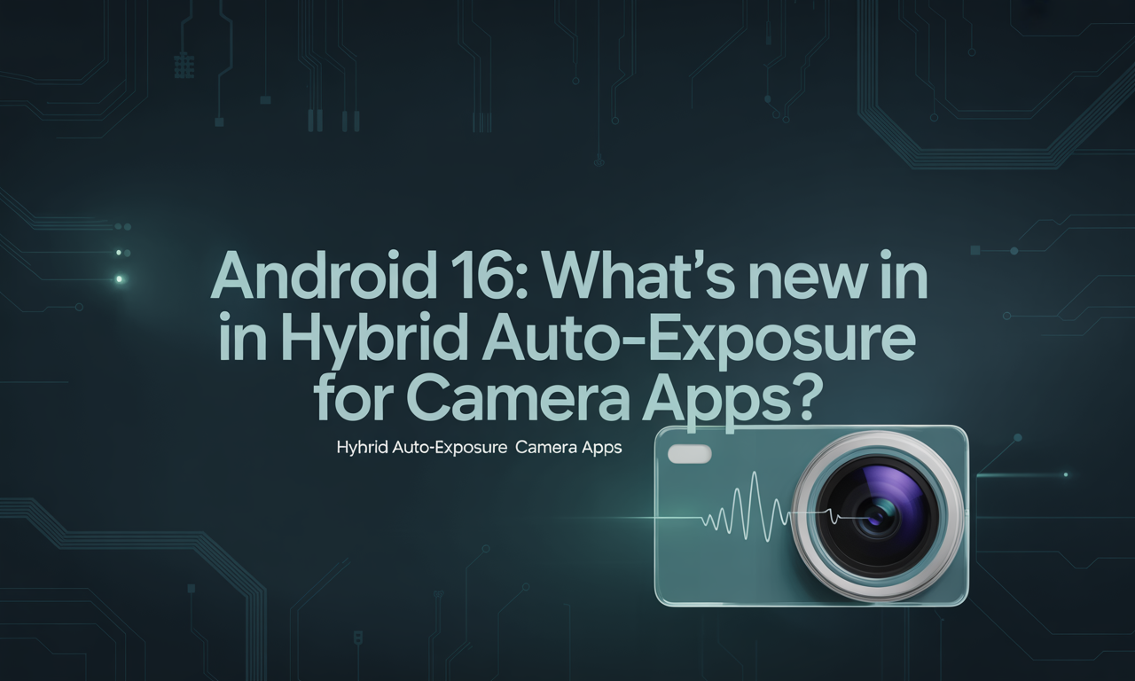Featured image for: Android 16: What’s New in Hybrid Auto-Exposure for Camera Apps?