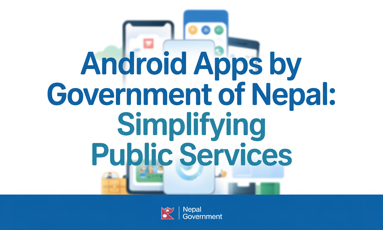 Featured image for: Android Apps by Government of Nepal: Simplifying Public Services