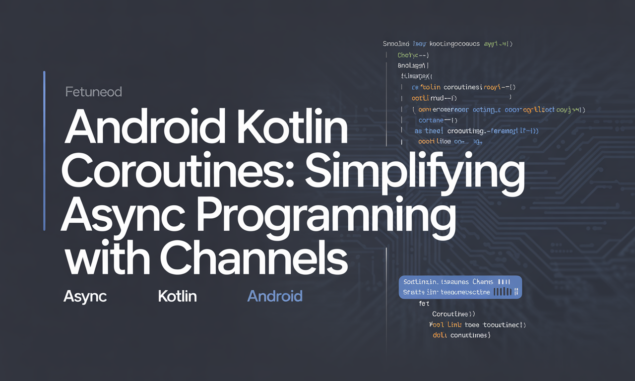 Featured image for: Android Kotlin Coroutines: Simplifying Async Programming with Channels