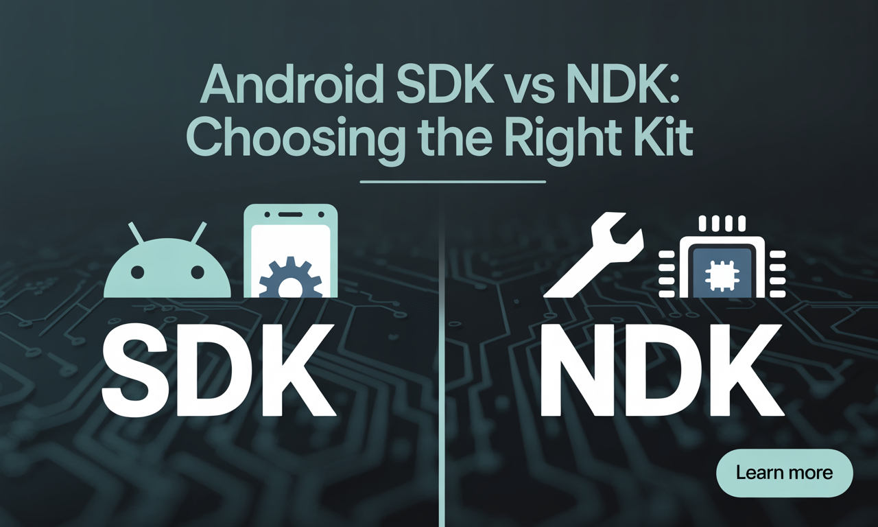 Featured image for: Android SDK vs NDK: Choosing the Right Kit for Your Project