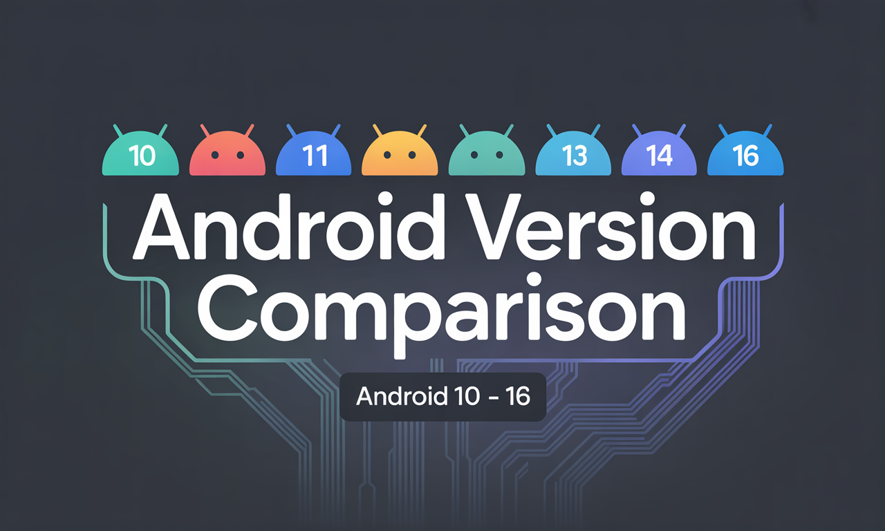 Featured image for: Android Version Comparison: Key Features from Android 10 to Android 16