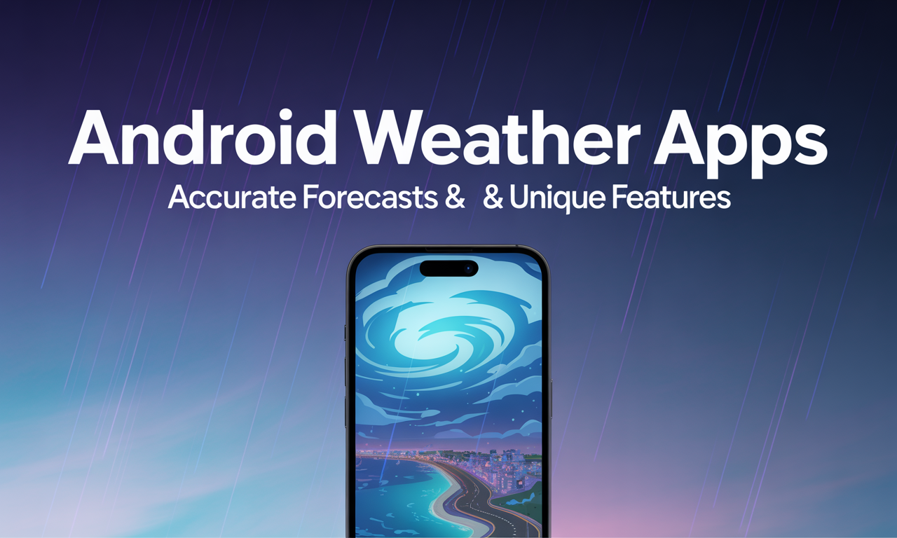 Featured image for: Android Weather Apps: Accurate Forecasts and Unique Features