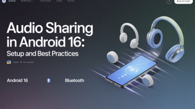 Featured image for: Audio Sharing in Android 16: Setup and Best Practices
