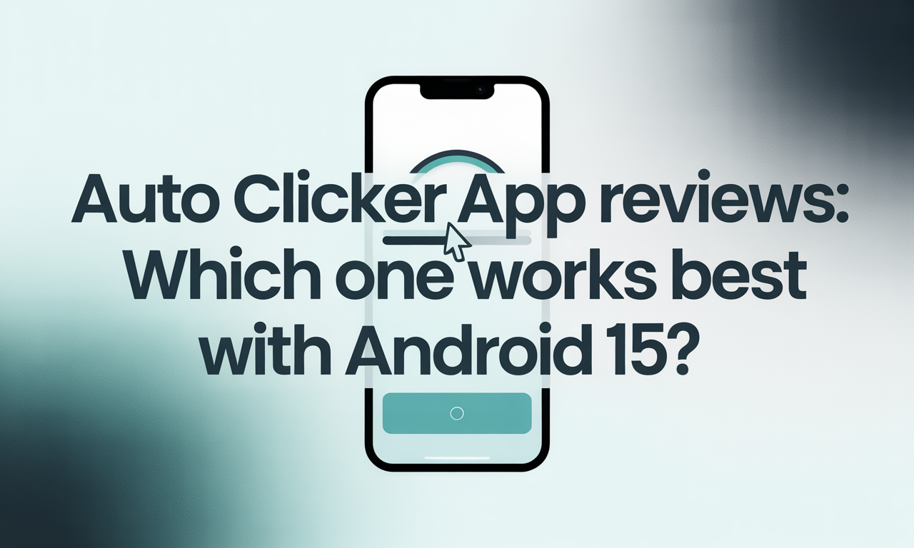 Featured image for: Auto Clicker App Reviews: Which One Works Best with Android 15?
