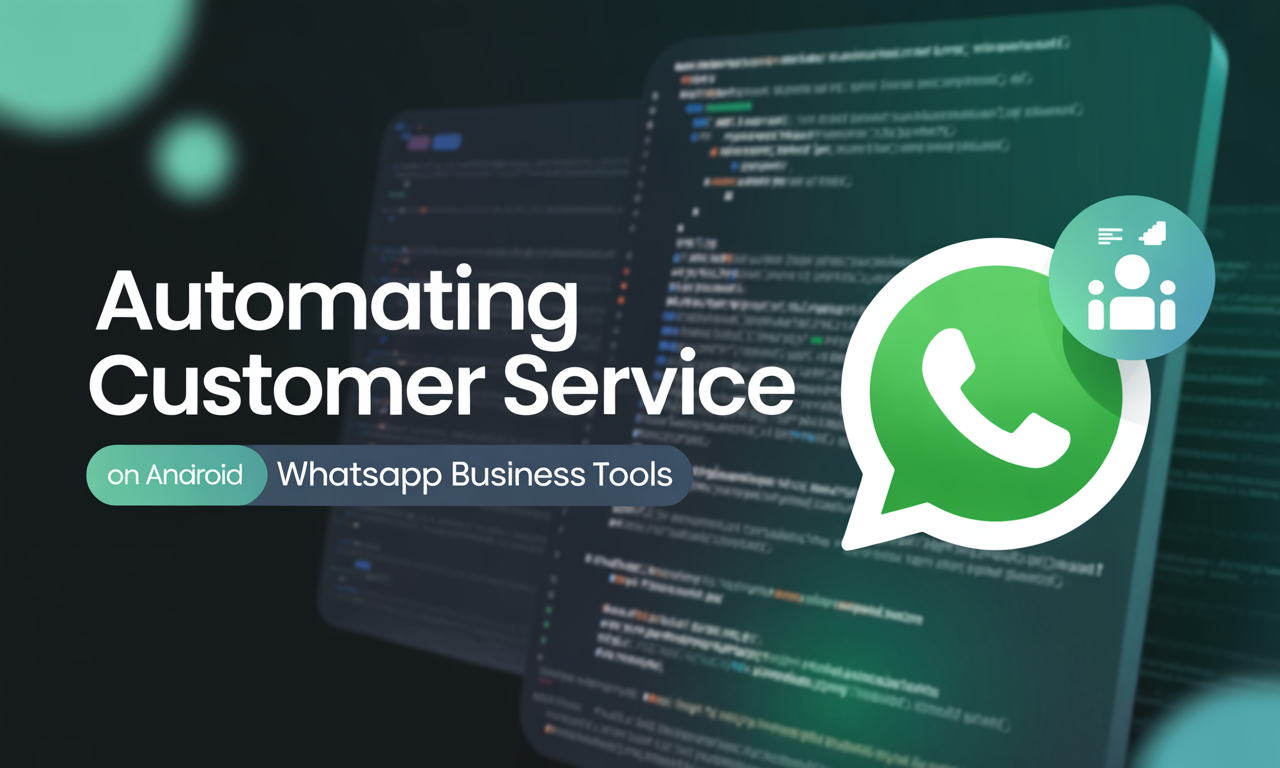 Featured image for: Automating Customer Service on Android Using WhatsApp Business Tools