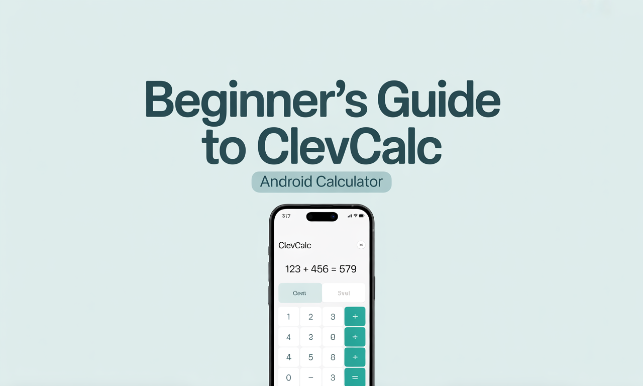 Featured image for: Beginner’s Guide to ClevCalc: A Simple Yet Powerful Android Calculator