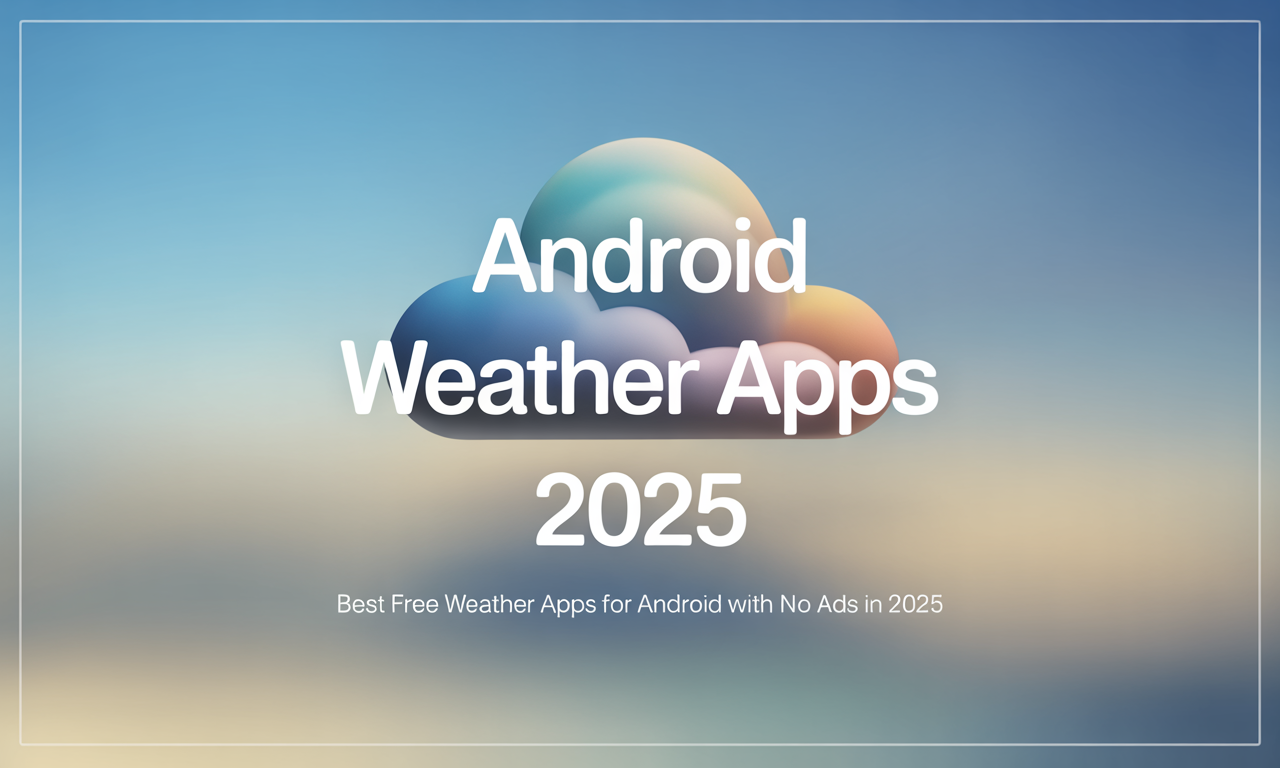 Featured image for: Best Free Weather Apps for Android with No Ads in 2025