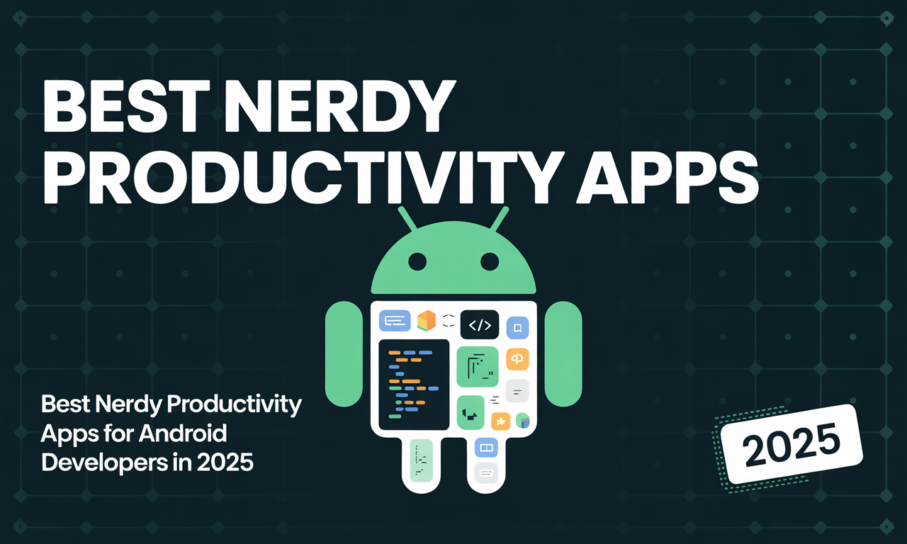 Featured image for: Best Nerdy Productivity Apps for Android Developers in 2025