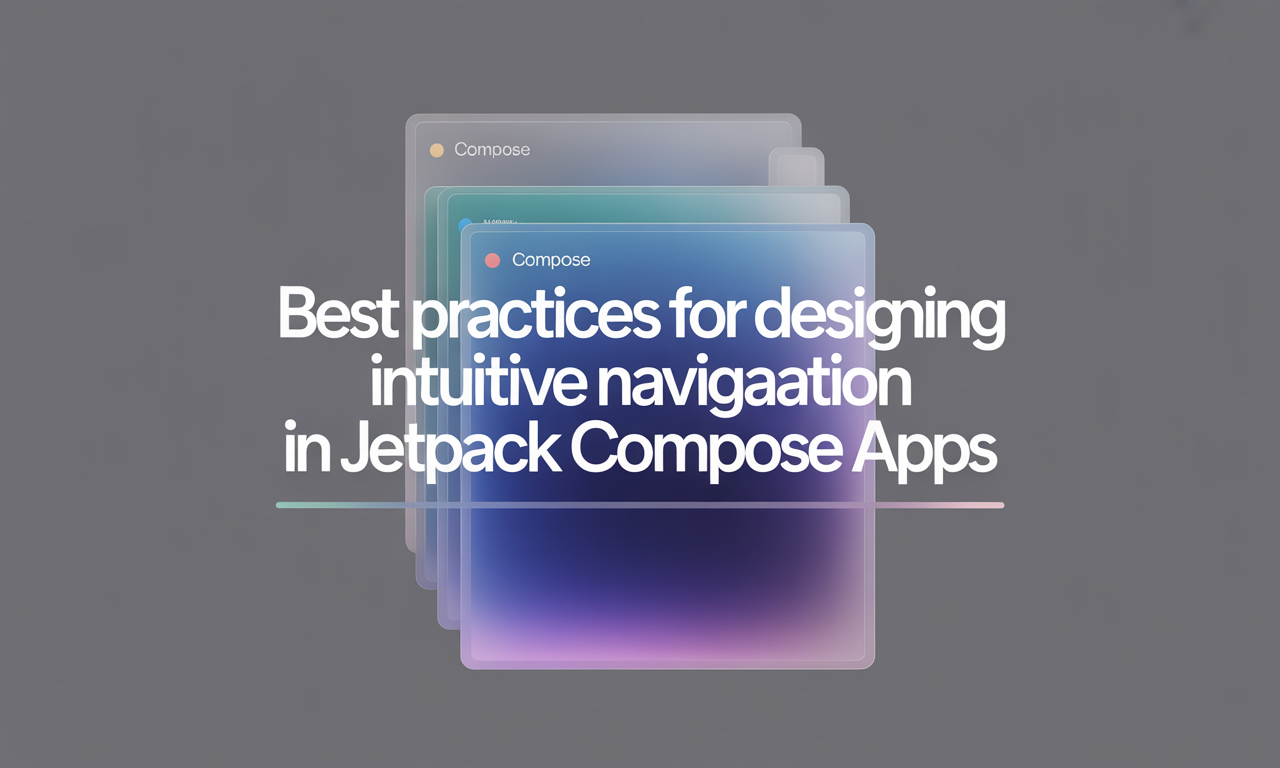 Featured image for: Best Practices for Designing Intuitive Navigation in Jetpack Compose Apps