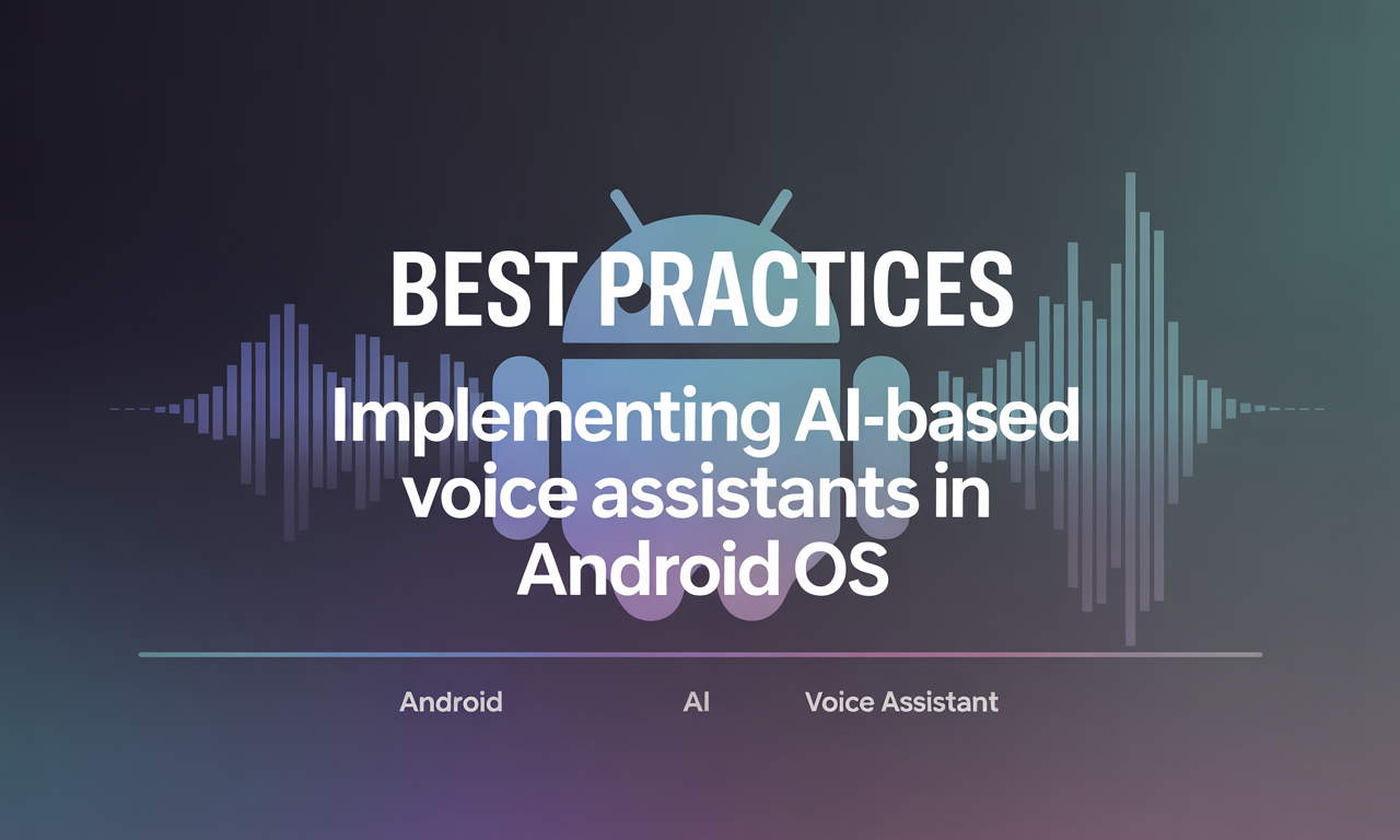 Featured image for: Best Practices for Implementing AI-Based Voice Assistants in Android OS