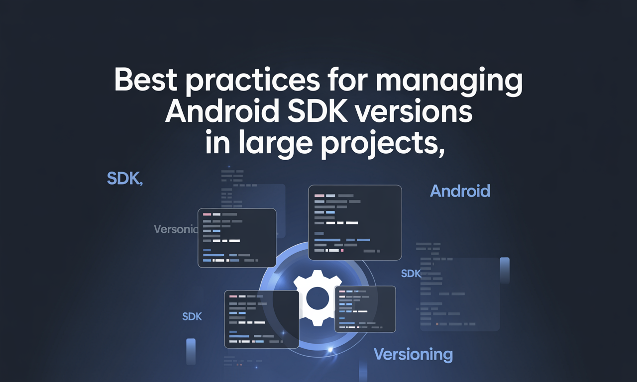 Featured image for: Best Practices for Managing Android SDK Versions in Large Projects