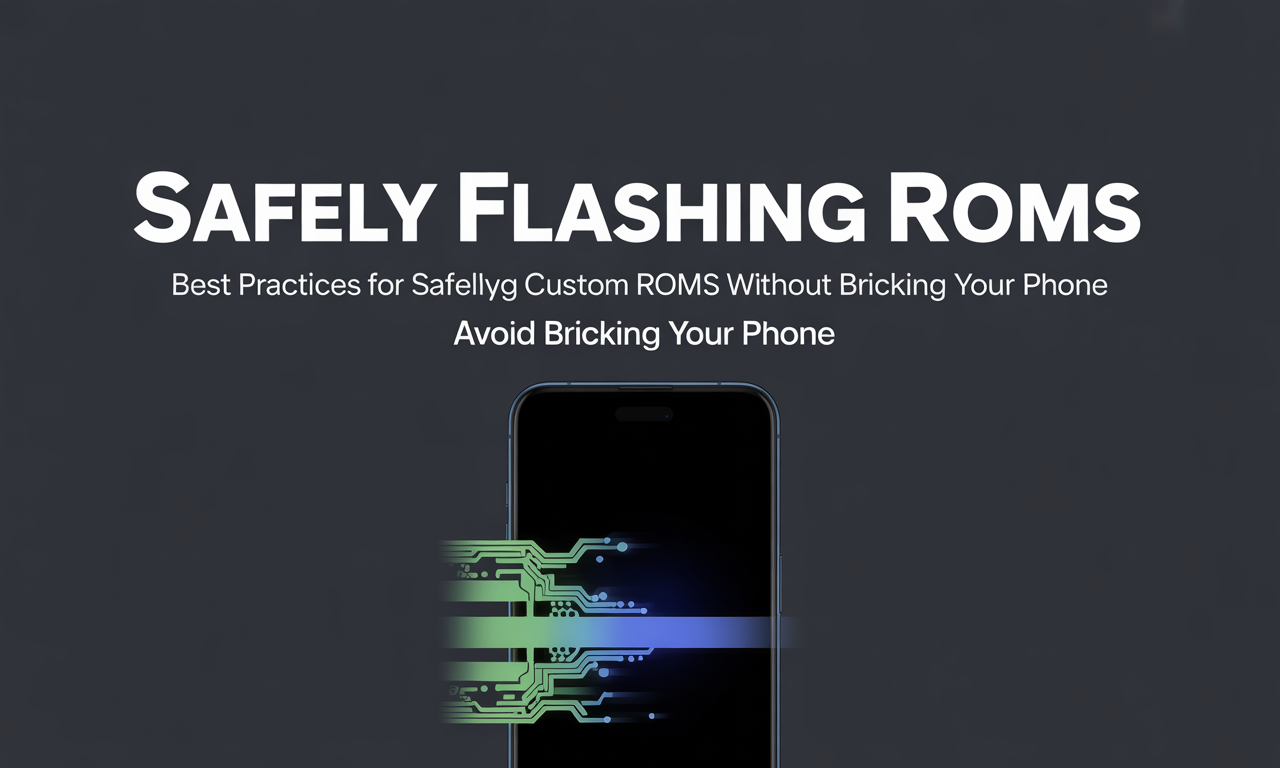 Featured image for: Best Practices for Safely Flashing Custom ROMs Without Bricking Your Phone