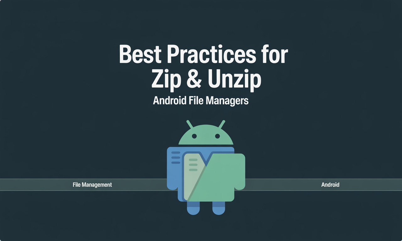 Featured image for: Best Practices for Zip and Unzip Features in Android File Managers