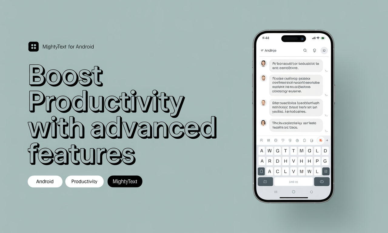 Featured image for: Boost Productivity with Advanced Features in MightyText for Android