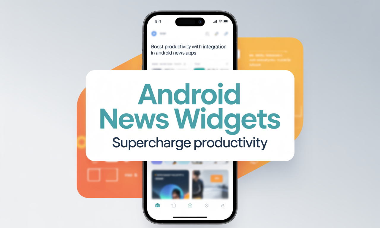 Featured image for: Boost Productivity with Widget Integration in Android News Apps