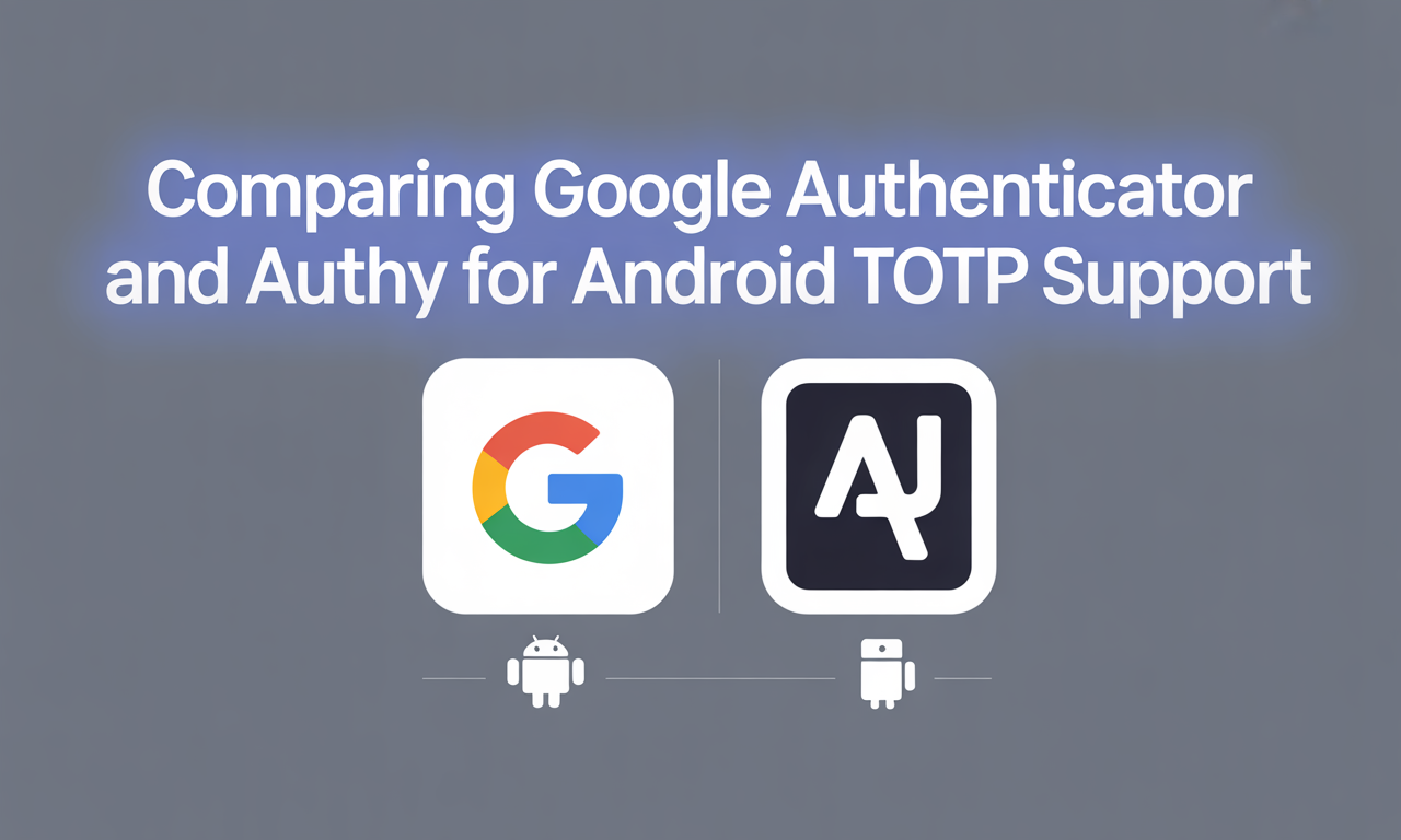 Featured image for: Comparing Google Authenticator and Authy for Android TOTP Support