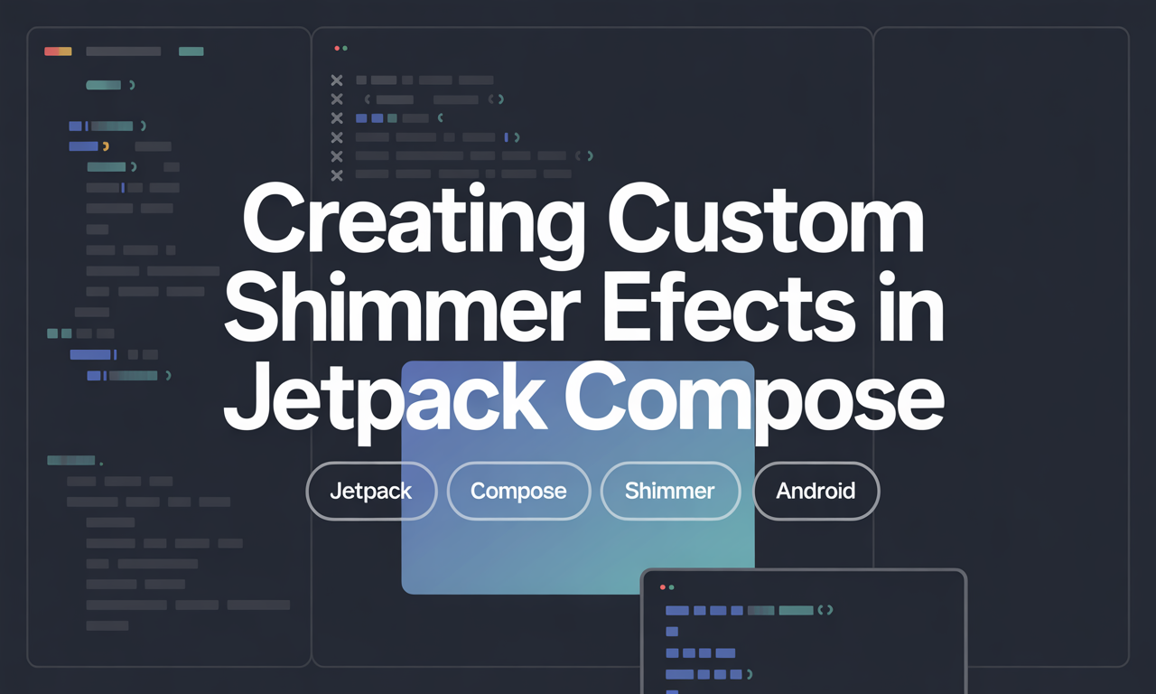 Featured image for: Creating Custom Shimmer Effects in Jetpack Compose