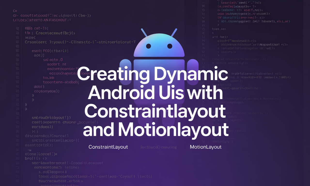 Featured image for: Creating Dynamic Android UIs with ConstraintLayout and MotionLayout