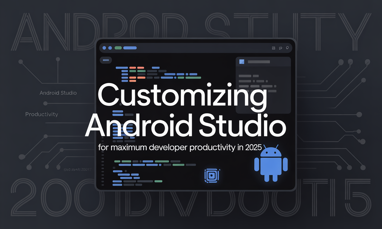 Featured image for: Customizing Android Studio for Maximum Developer Productivity in 2025