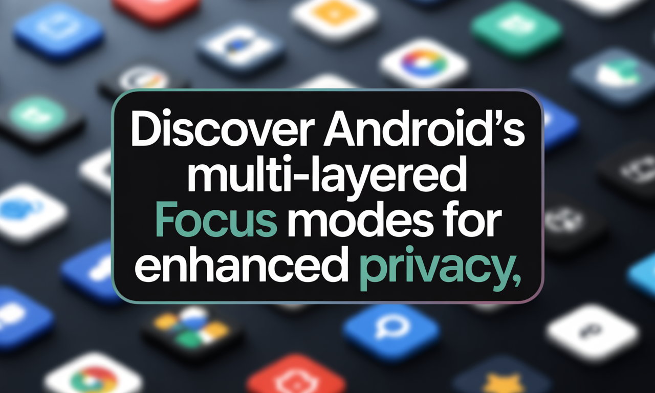 Featured image for: Discover Android’s Multi-Layered Focus Modes for Enhanced Privacy