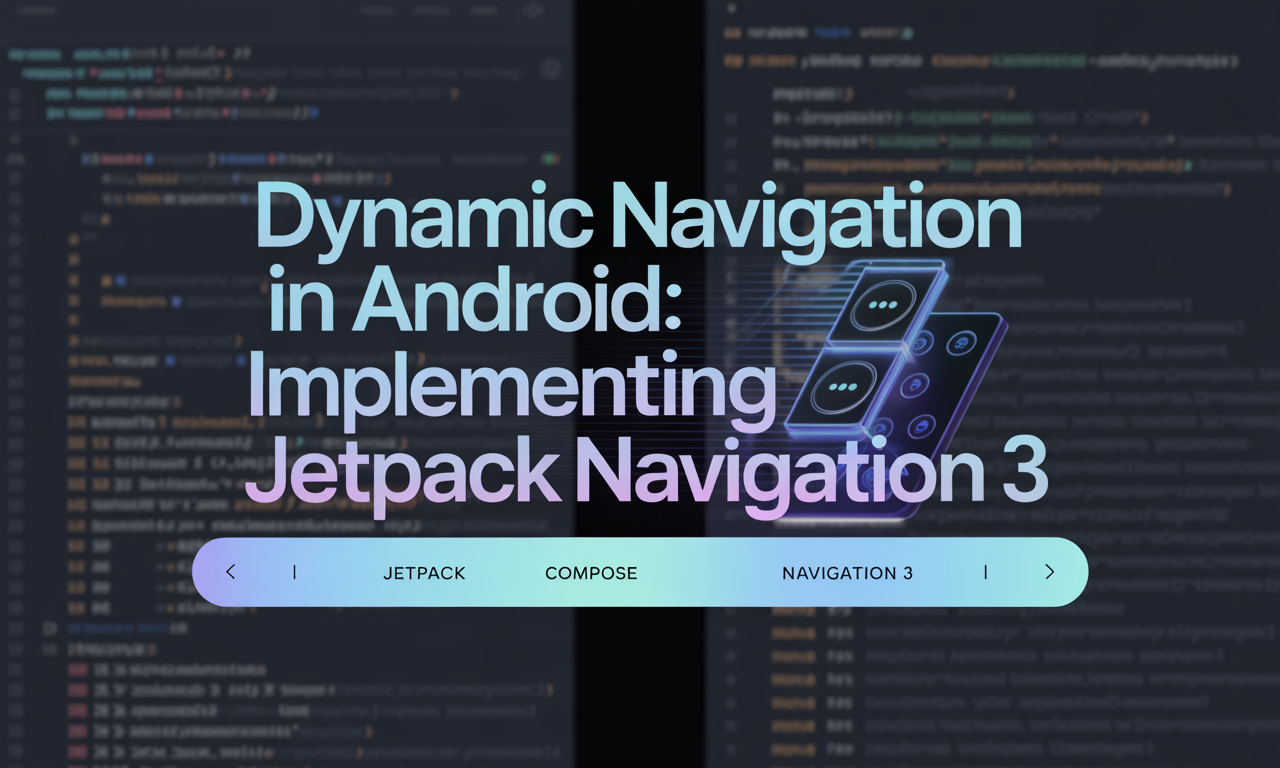 Featured image for: Dynamic Navigation in Android: Implementing Jetpack Navigation 3