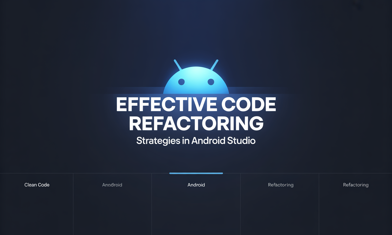 Featured image for: Effective Code Refactoring Strategies in Android Studio