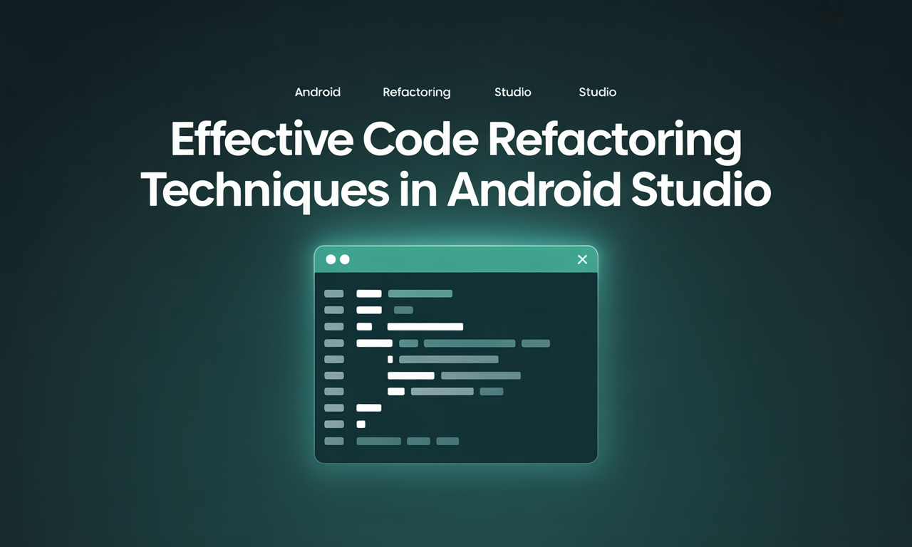 Featured image for: Effective Code Refactoring Techniques in Android Studio