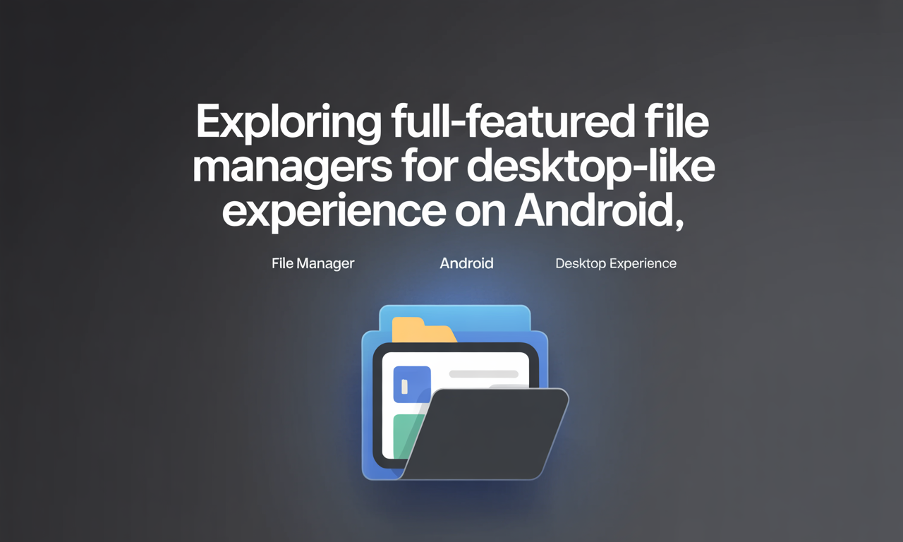 Featured image for: Exploring Full-Featured File Managers for Desktop-Like Experience on Android