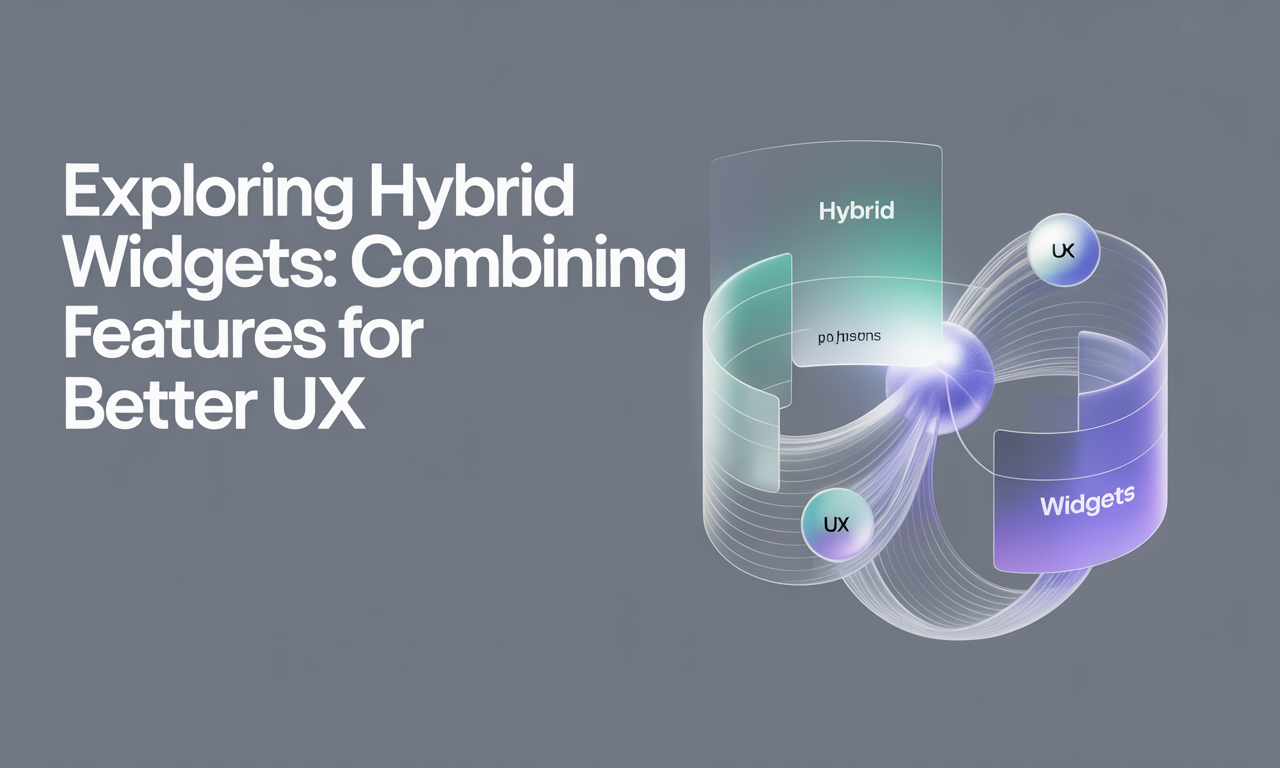 Featured image for: Exploring Hybrid Widgets: Combining Features for Better UX