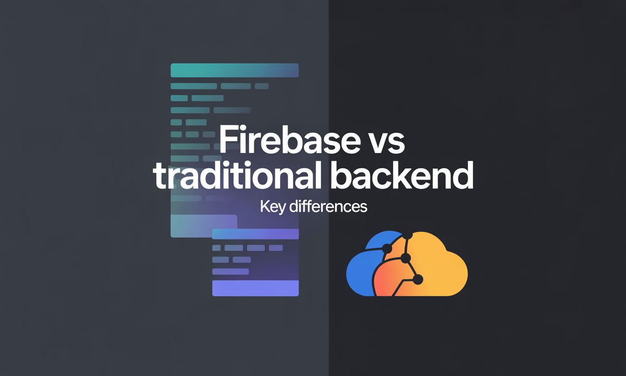 Featured image for: Firebase vs Traditional Backend: Key Differences