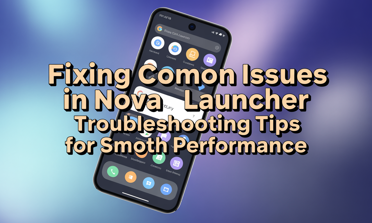 Featured image for: Fixing Common Issues in Nova Launcher: Troubleshooting Tips for Smooth Performance