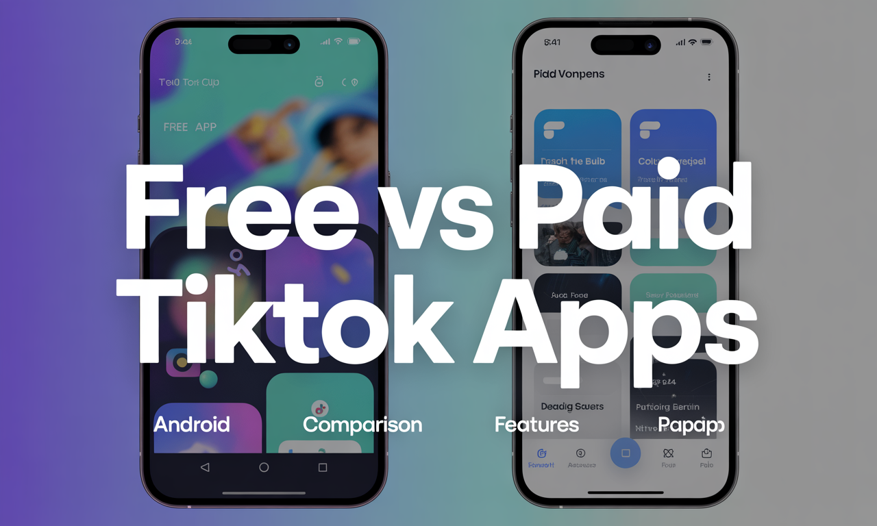 Featured image for: Free vs Paid TikTok-Like Apps for Android: Features and Comparison