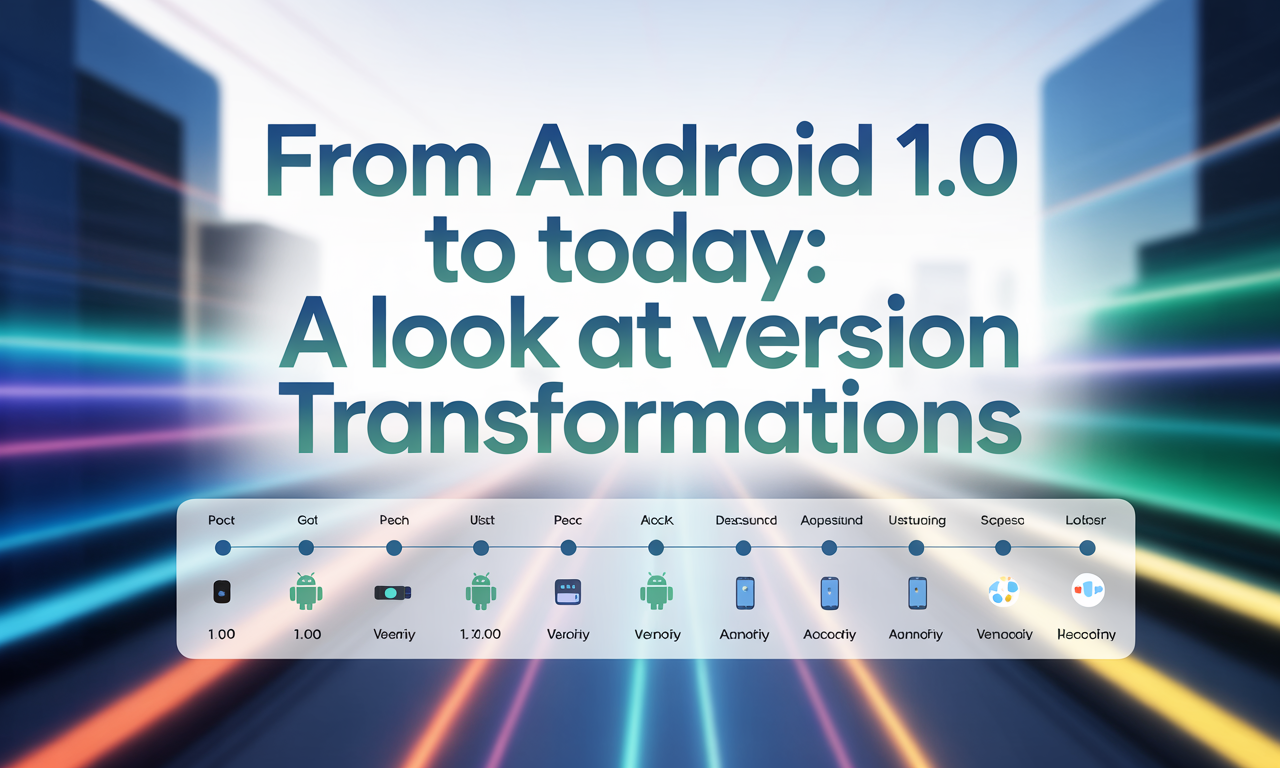 Featured image for: From Android 1.0 to Today: A Look at Version Transformations