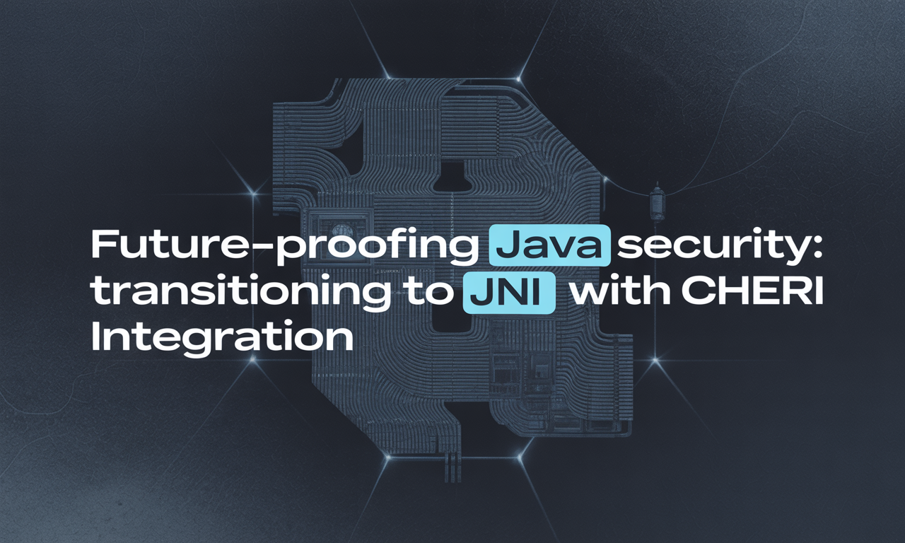 Featured image for: Future-Proofing Java Security: Transitioning to JNI with CHERI Integration