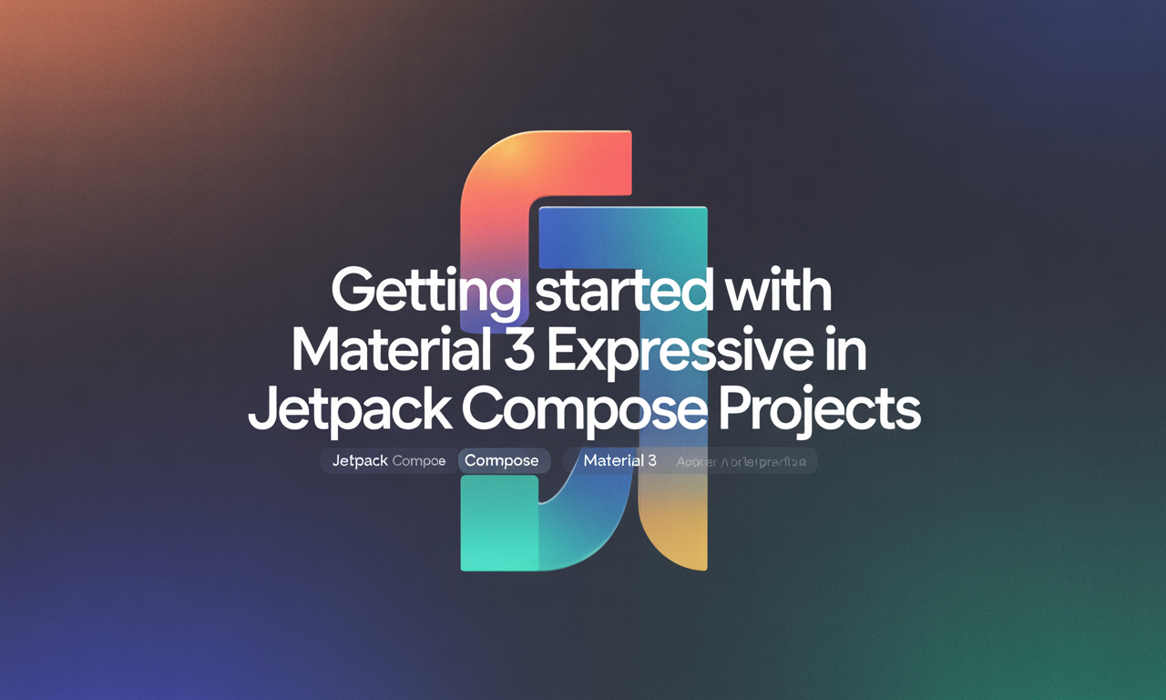 Featured image for: Getting Started with Material 3 Expressive in Jetpack Compose Projects