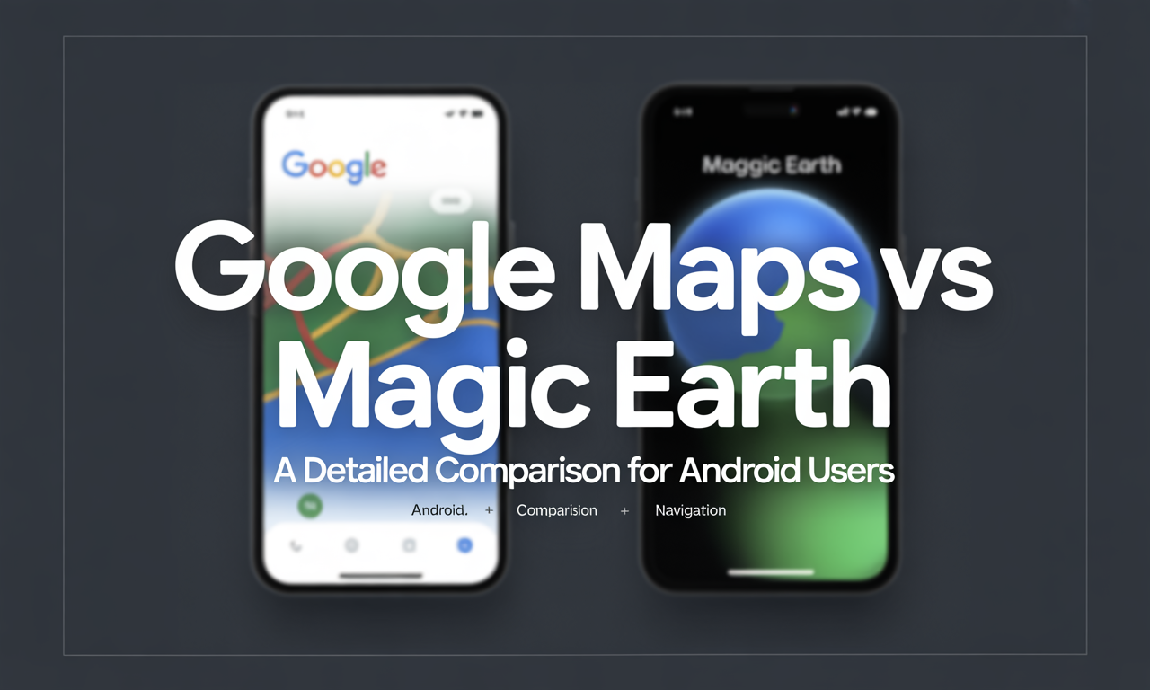Featured image for: Google Maps vs Magic Earth: A Detailed Comparison for Android Users
