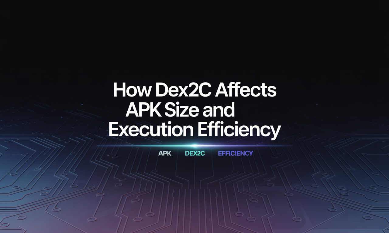Featured image for: How Dex2C Affects APK Size and Execution Efficiency