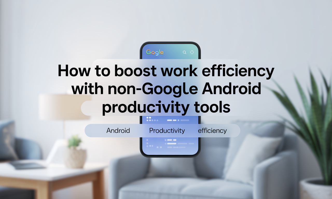 Featured image for: How to Boost Work Efficiency with Non-Google Android Productivity Tools