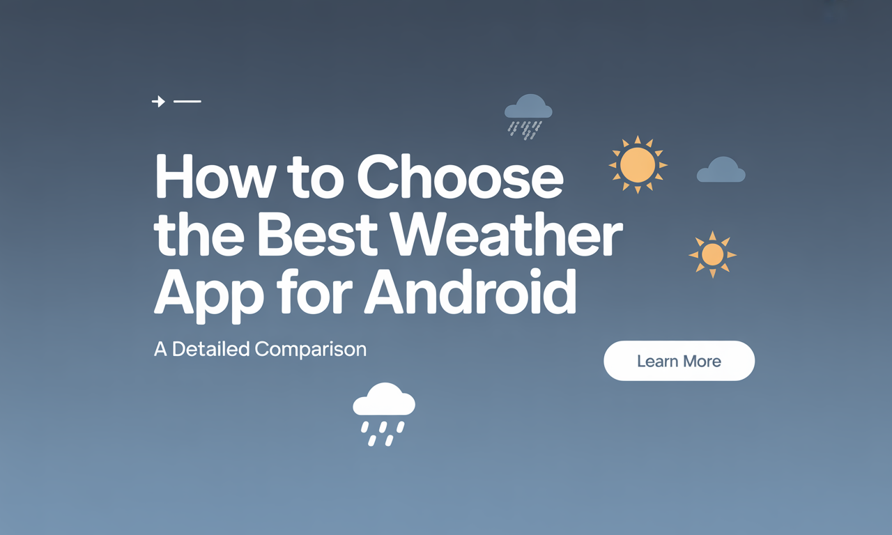 Featured image for: How to Choose the Best Weather App for Android: A Detailed Comparison