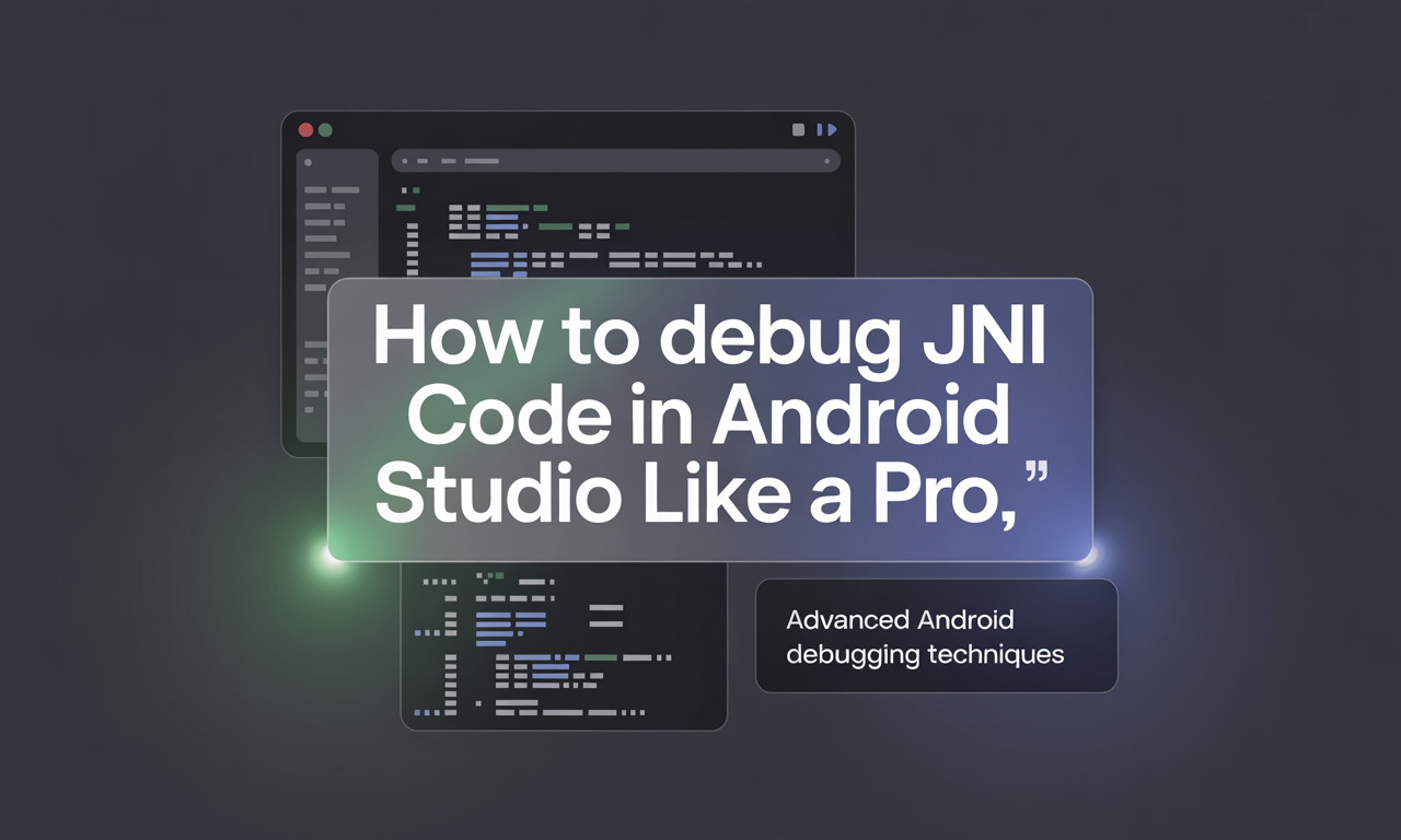 Featured image for: How to Debug JNI Code in Android Studio Like a Pro