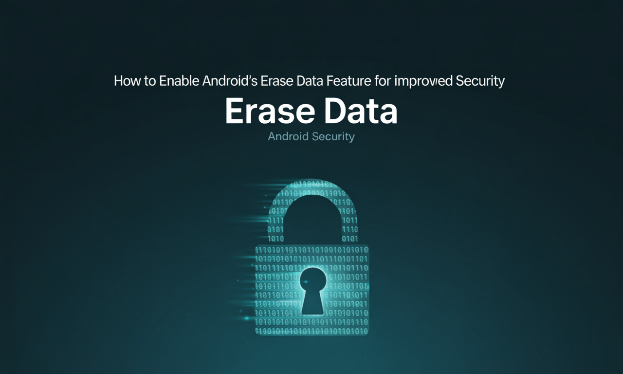 Featured image for: How to Enable Android’s Erase Data Feature for Improved Security