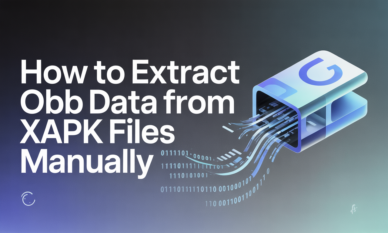 Featured image for: How to Extract OBB Data from XAPK Files Manually