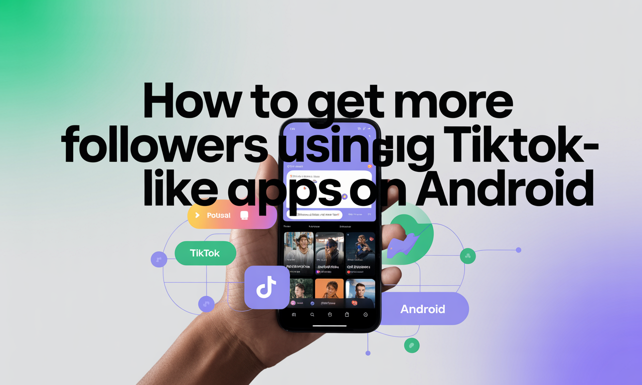 Featured image for: How to Get More Followers Using TikTok-Like Apps on Android