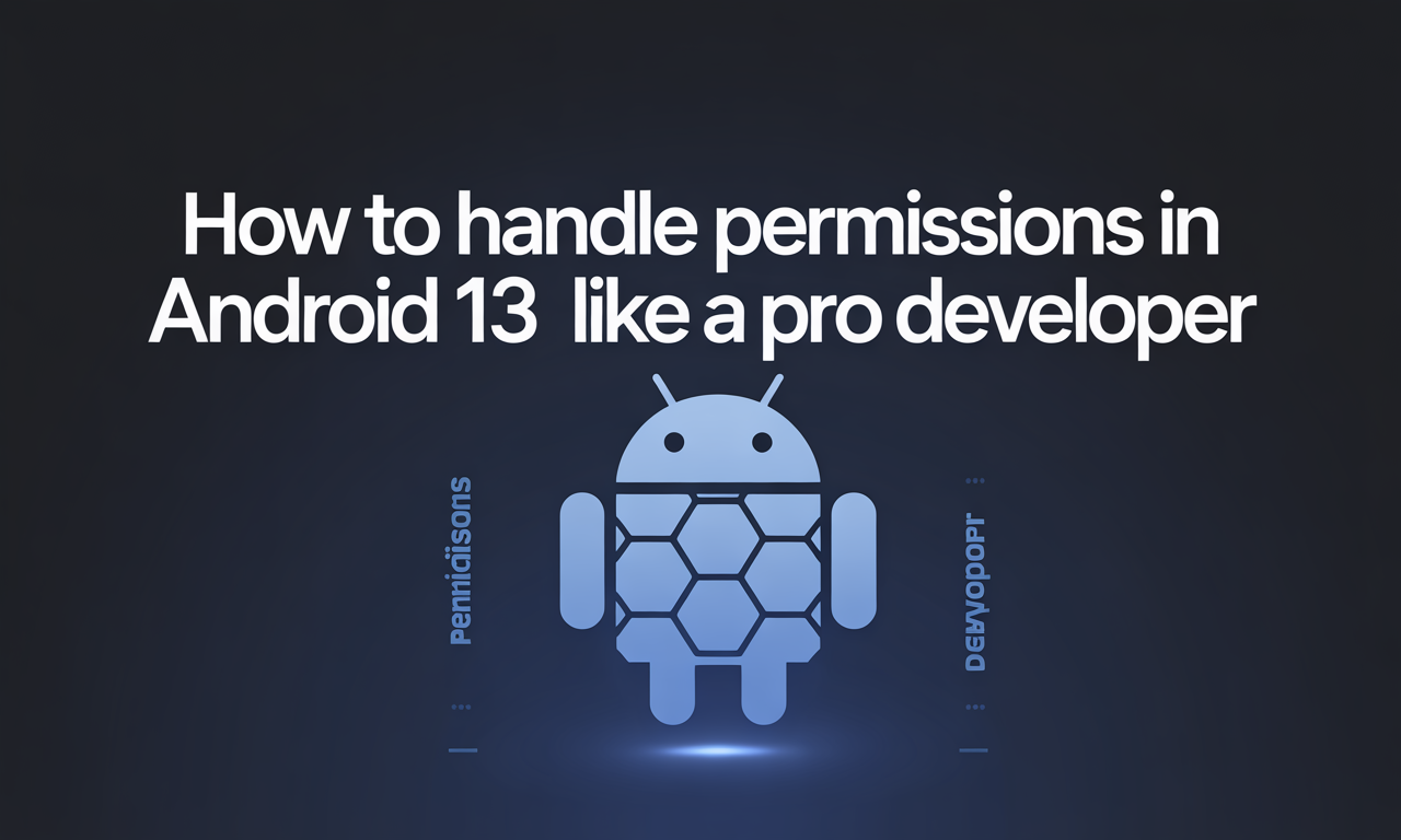 Featured image for: How to Handle Permissions in Android 13 Like a Pro Developer