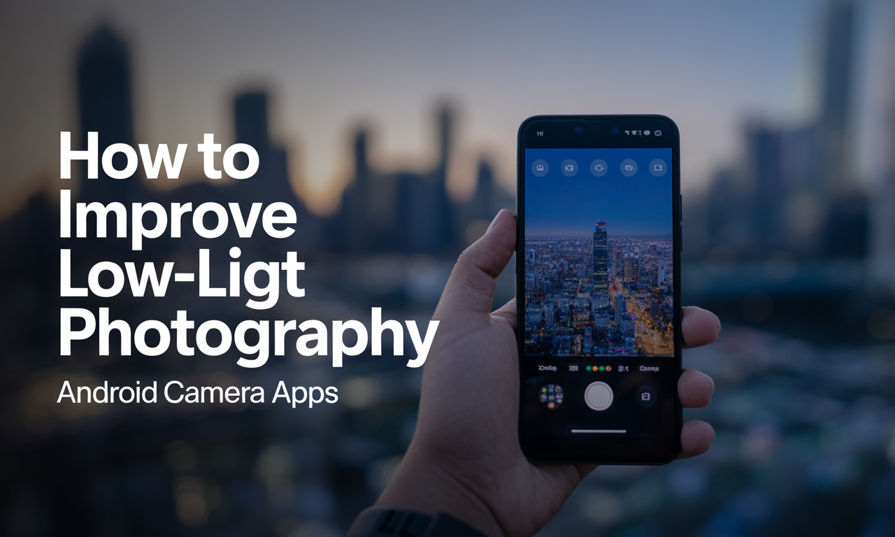 Featured image for: How to Improve Low-Light Photography with Top Android Camera Apps