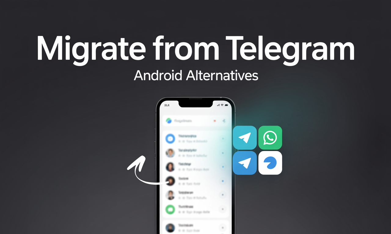 Featured image for: How to Migrate from Telegram to Alternative Messaging Apps on Android