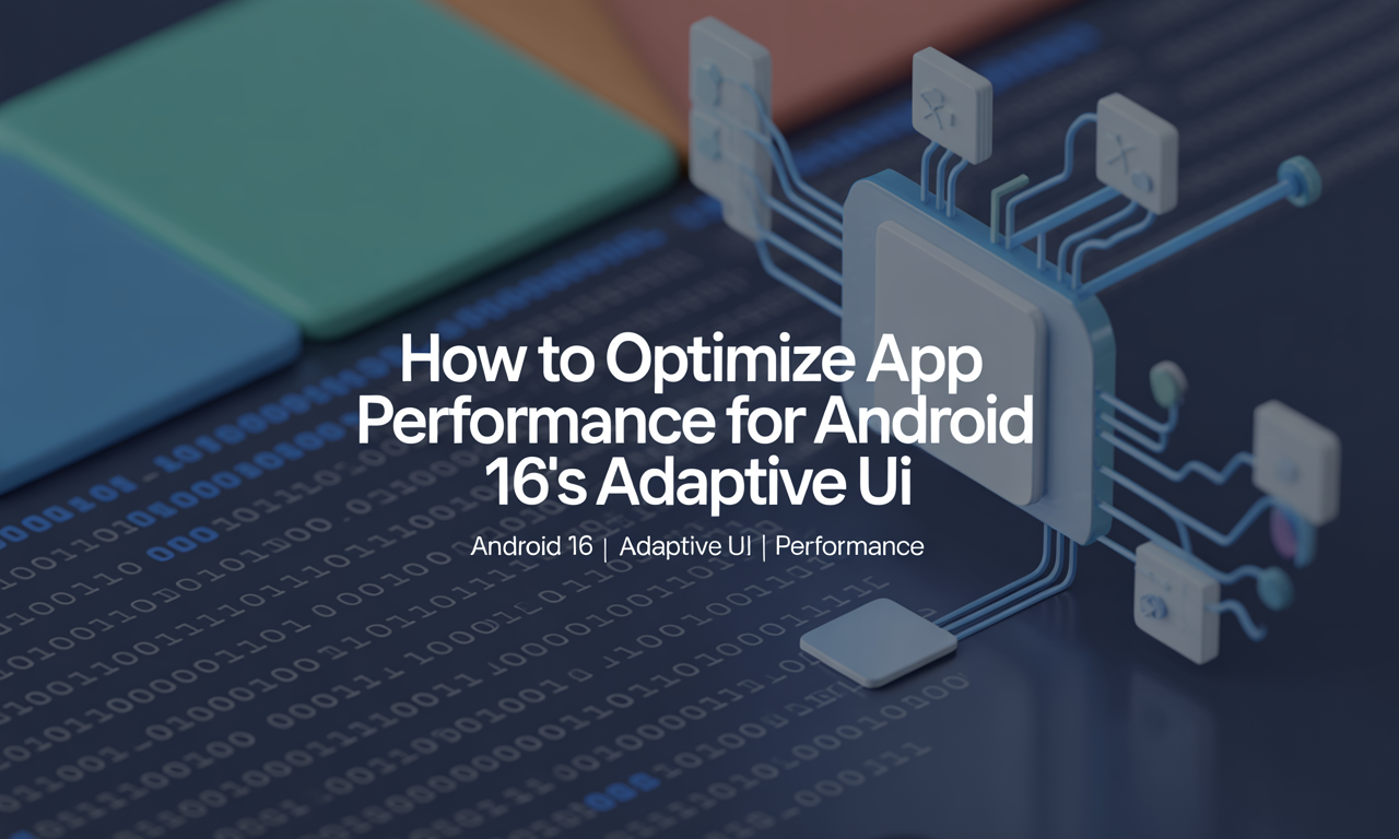 Featured image for: How to Optimize App Performance for Android 16's Adaptive UI