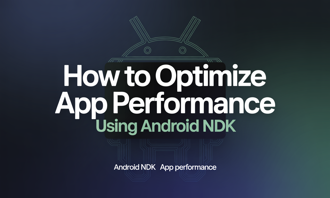 Featured image for: How to Optimize App Performance Using Android NDK